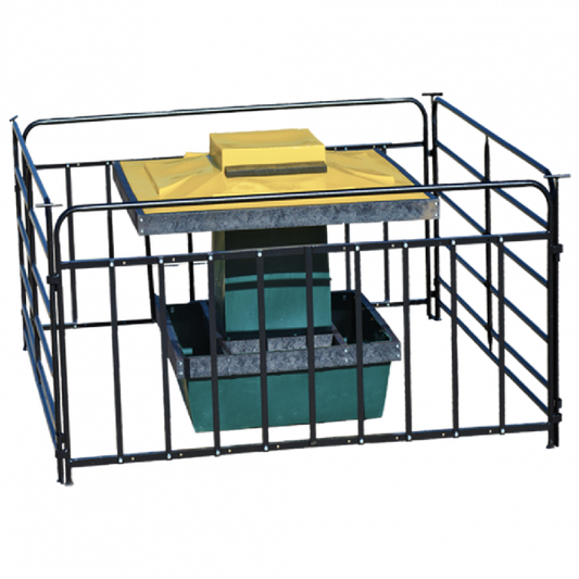 Small Sheep Self-Feeder's Adjustable Gates